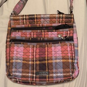 Vera Bradley Multicolor Plaid Crossbody Bag